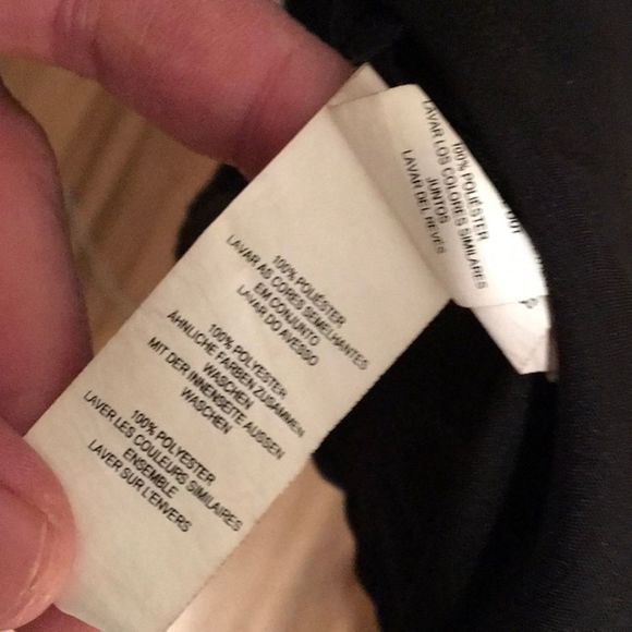 ATMOSPHERE | Black Dress w/ Front Ruffle | 14 - Picture 3 of 4